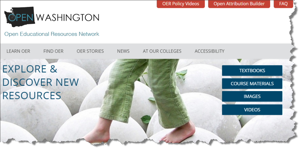 Open Washington home page